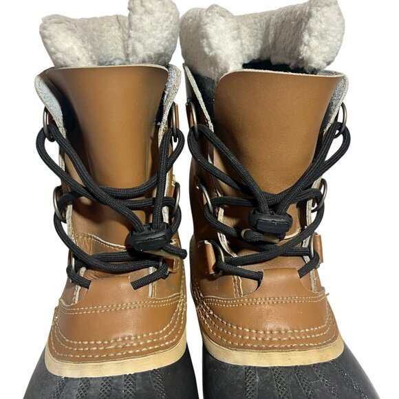 Sorel Women's Brown Winter Lace Up Boots Size 5 US Waterproof Snow Yoot Pac - Picture 13 of 14